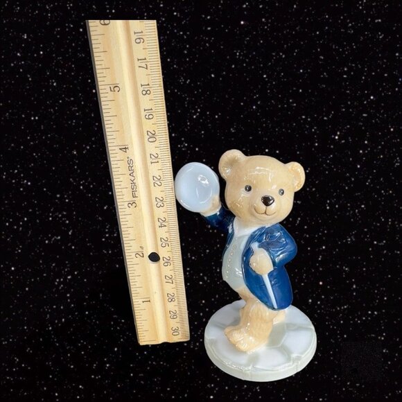 Bing and Grondahl B&G 1998 Porcelain Ceramic Figurine Teddy Victor Denmark VTG - Picture 5 of 6